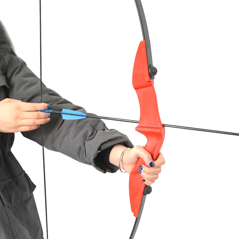 57" Recurve Bow Arrows Set 30-40lbs RH LH Takedown Bow