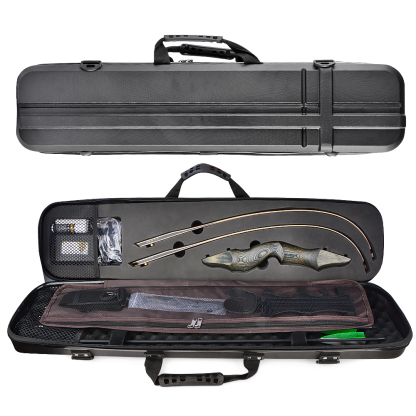 Black Hunter 60" Takedown Recurve Bow Box Set – 20-60lbs Right/Left Hand