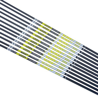 VAP V1  Pure Carbon Arrow Shaft – Spine 300–900, 4.2mm ID (12pcs)