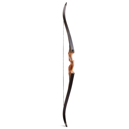 BLACK HUNTER Takedown Recurve Bow, 60", Brown, 40/60 lbs, Complete Archery Kit