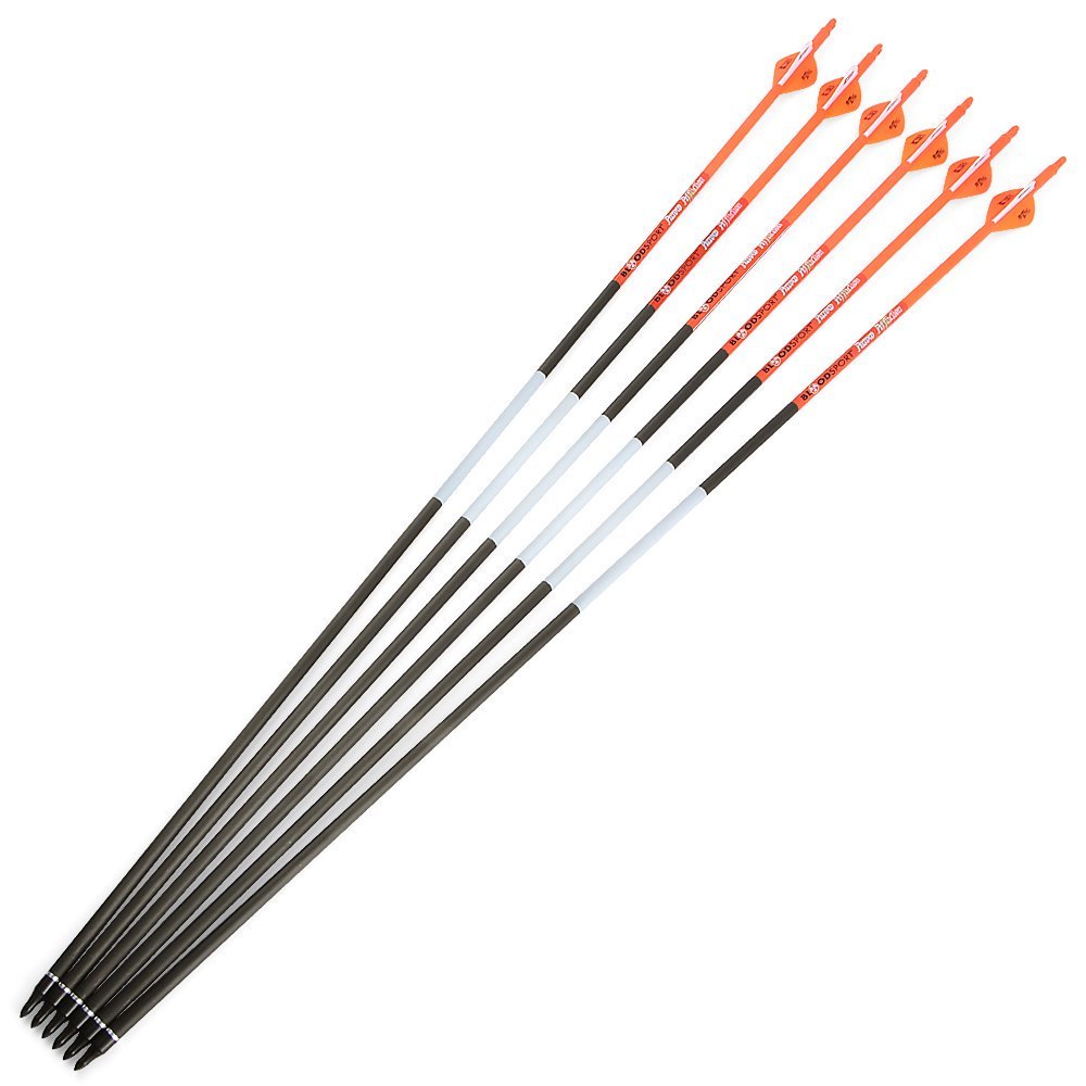 Blood Sport Arrow Affliction Pure Carbon Arrows (6pcs)