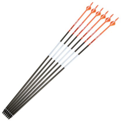Blood Sport Arrow Affliction Pure Carbon Arrows (6pcs)