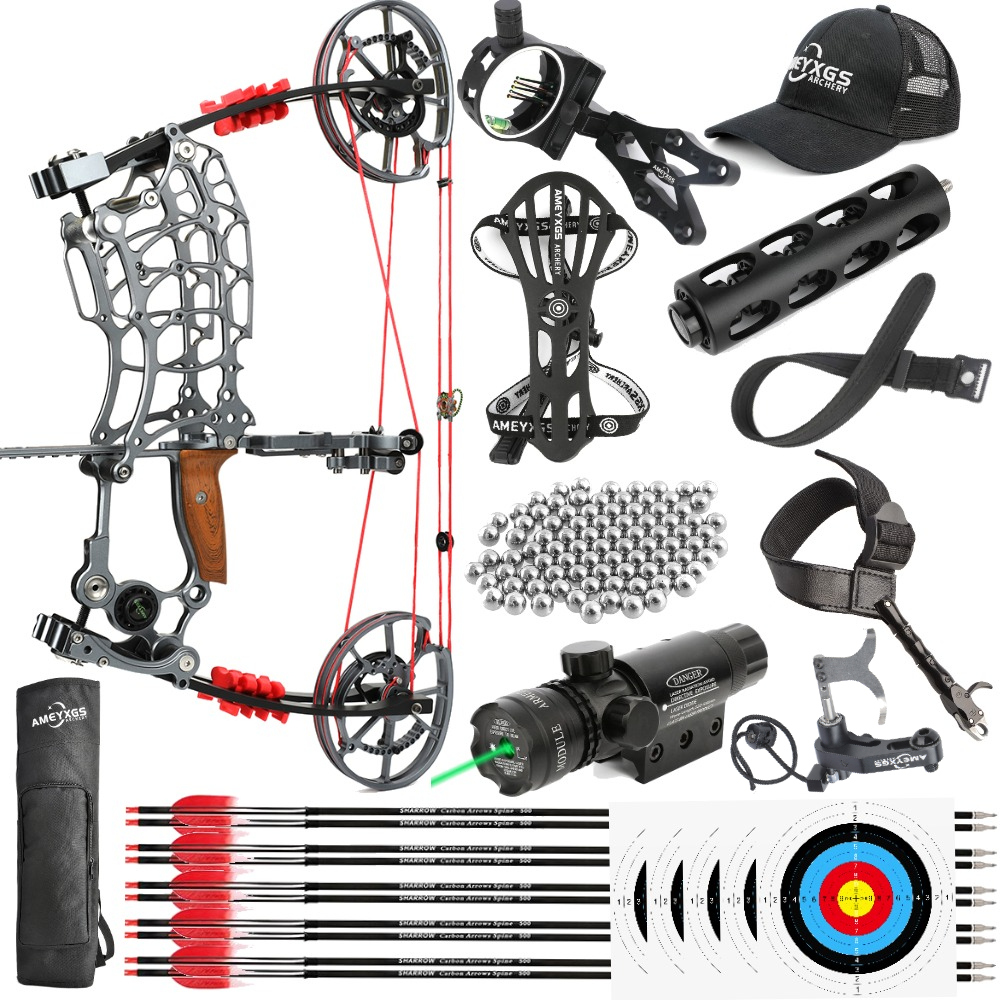 AME ARCHERY Nano Dual-Purpose Compound Bow  Full Accessory Kit
