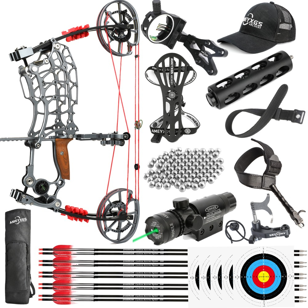 AME ARCHERY Nano Dual-Purpose Compound Bow  Full Accessory Kit