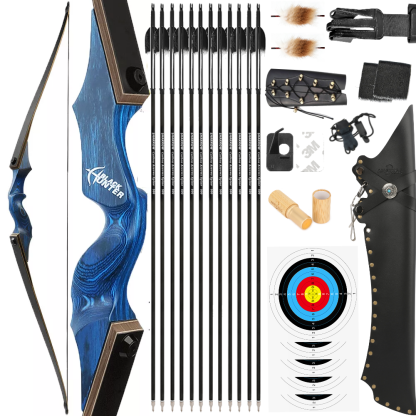 Blackhunter 60" Longbow Arrow Set  20-60lbs RH LH