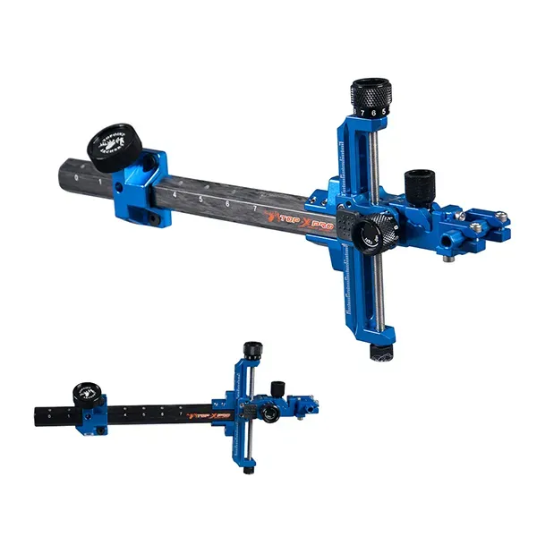 TOPOINT TP8810 Target Compound Bow Sight – 9" Extension, 3rd Axis Adjustable, Quick-Release, Multiple Colors