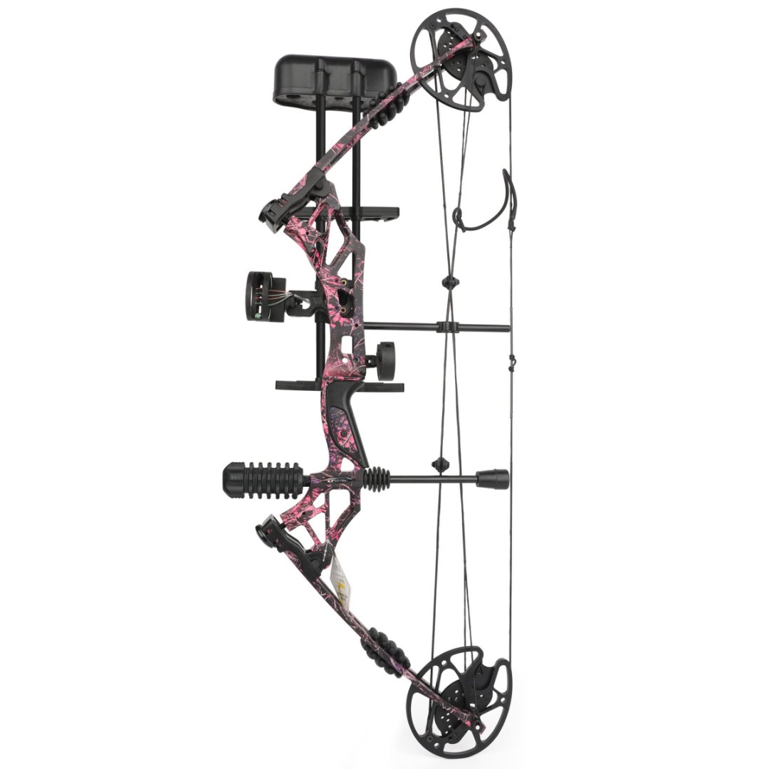 KAIMEI HAN Adjustable Compound Bow 30-60lbs – High-Speed 320fps Archery Set