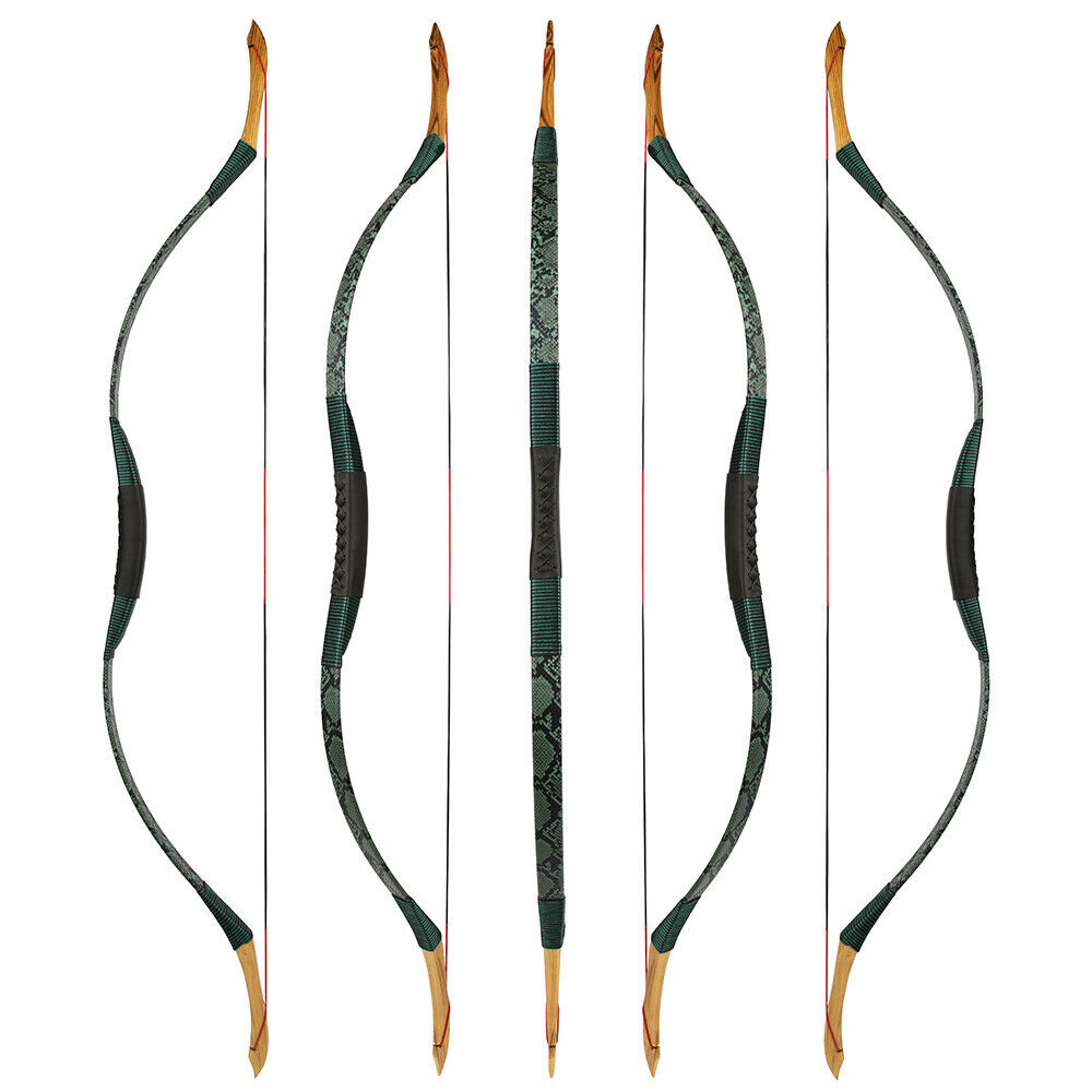 AME ARCHERY Traditional Recurve Bow – 20–50lbs for Target Practice & Outdoor Shooting