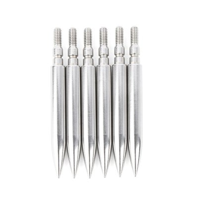 AME ARCHERY sStainless Steel 6.2 Target Tip(12pcs)