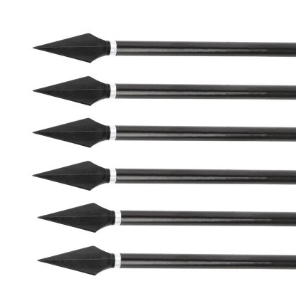 6.7-Inch Mini Crossbow Bolts – Aluminum Arrows with Removable Screw-in Broadhead(6pcs)