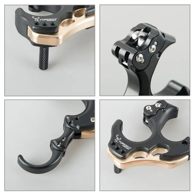 TOPOINT TP462 Back Tension Release – CNC Aluminum & Brass, Adjustable Travel, 3/4 Finger Options, 8 Colors