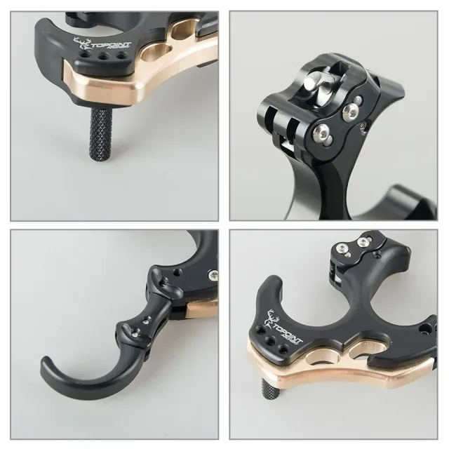 TOPOINT TP462 Back Tension Release – CNC Aluminum & Brass, Adjustable Travel, 3/4 Finger Options, 8 Colors
