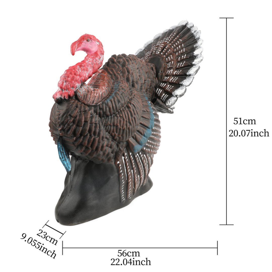 AME ARCHERY Turkey Archery Target – Rooster & Hen Models