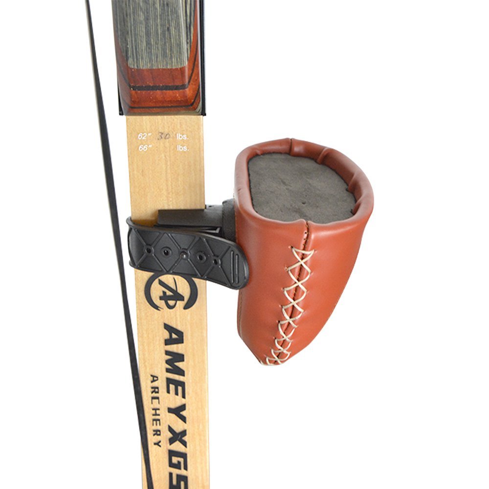 Ame Archery Leather Hunting Hip Quiver – Reddish Brown (Small/Large)