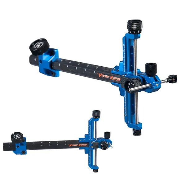 TOPOINT TP1003 Recurve Bow Sight – 9" Extension, Lightweight, Quick-Release, Multiple Colors