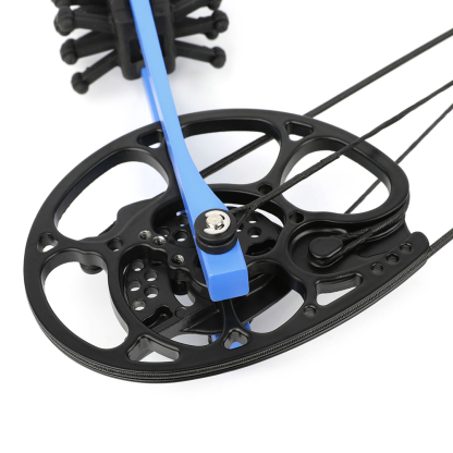 AME ARCHERY KS02 Youth Compound Bow Beginner Set – 15-45lbs Adjustable Draw, Complete Archery Kit