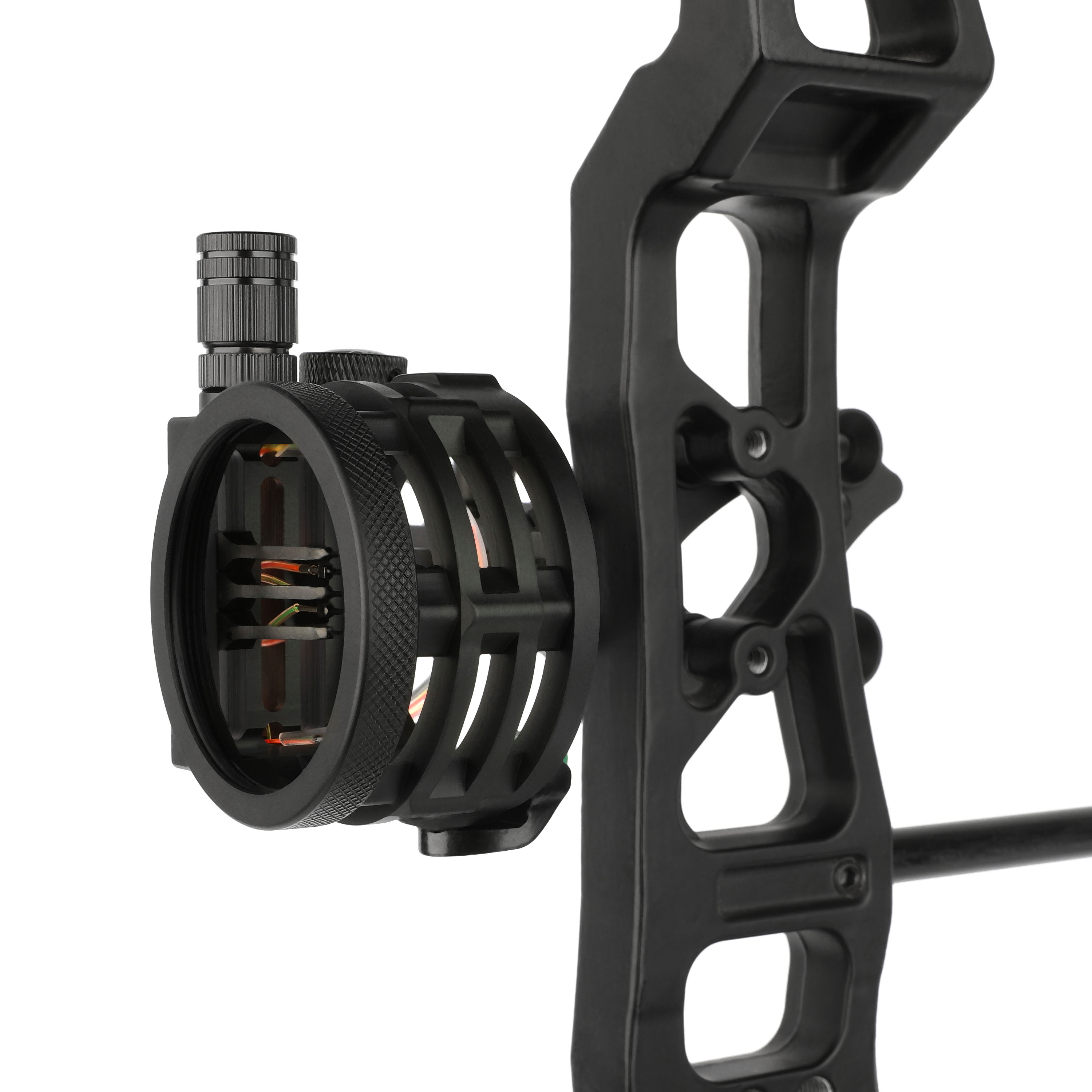 Alien 5-Pin Bow Sight, Short/Long Versions, Aluminum Alloy, CNC Precision