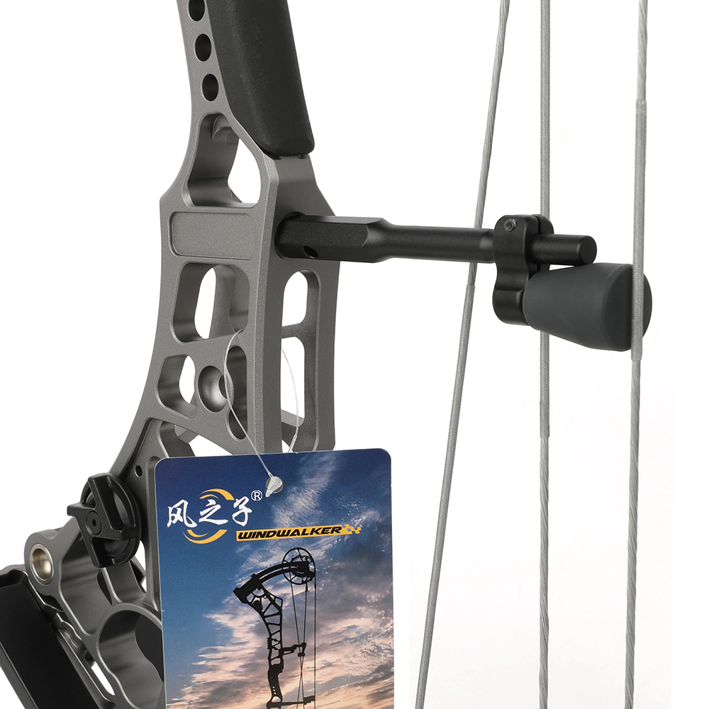 AME ARCHERY Wind Titanium Grey – Bare Bow Compound Bow