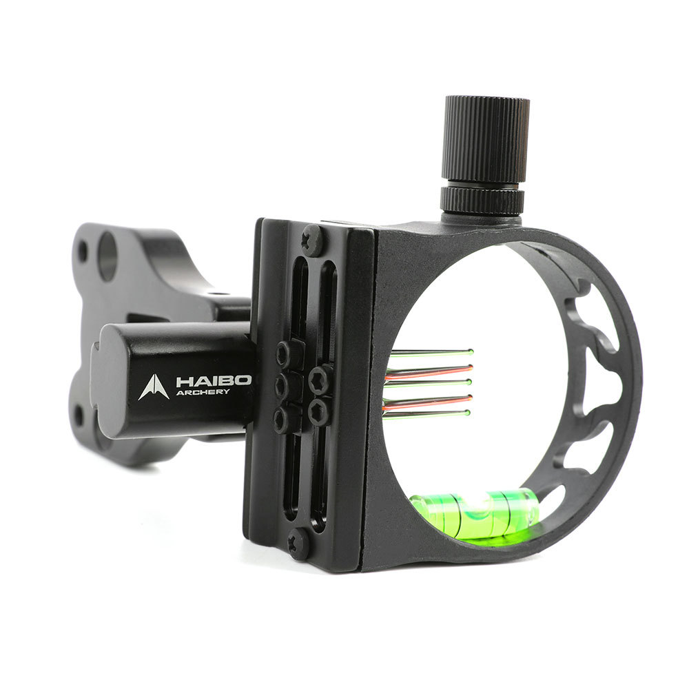 AME ARCHERY HS105 5-Pin Fiber Optic Bow Sight – Compact and Durable