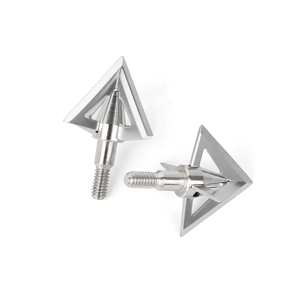 AME ARCHERY Cross Star 4-Blade Hunting Broadhead (12pcs)