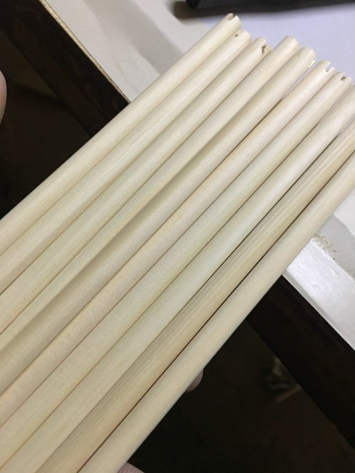 Traditional Wooden Arrow Shaft Handmade OD8MM-9MM DIY Hunting Shoot