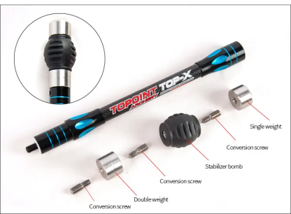 TOPOINT TOP-X PR633 Long Rod Stabilizer Combo Set