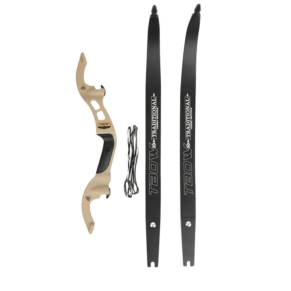 Junxing H3 Buffalo F Interface Hunting Recurve Bow – 25-60lbs, 62" with Full Hunting Kit