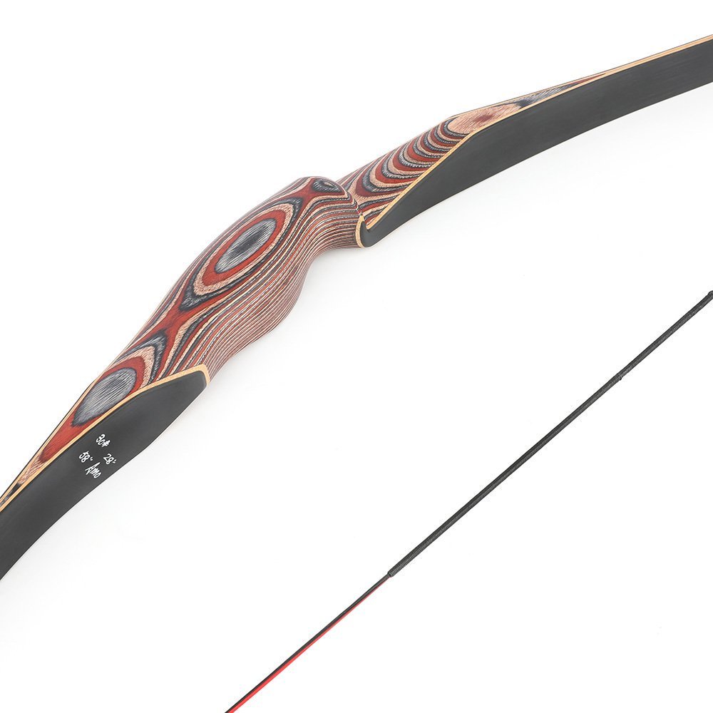 AME ARCHERY 58" One-Piece Recurve LongBow 20–50lbs