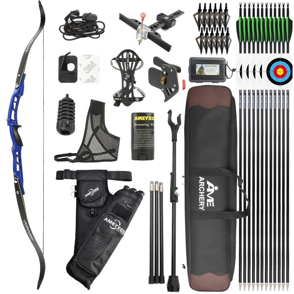 JUNXING ARCHERY  F167 ILF Recurve Bow 66" – 20-40lbs