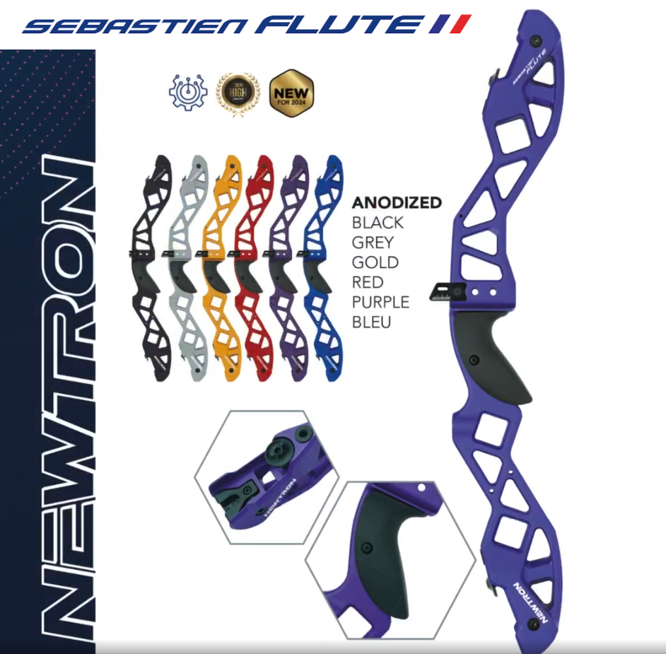 SEBASTIEN FLUTE NEWTRON Riser RH/LH 25inch CNC Machined