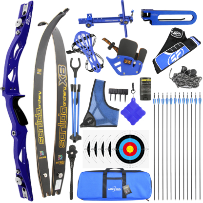 Sanlida X8 Olympic Recurve Bow Set – 66/68/70" ILF, 16–50lbs