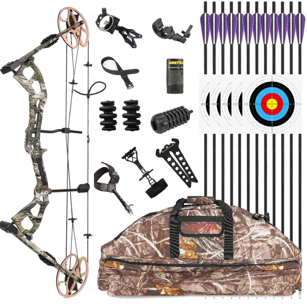 JunXing Archery M193 Hunting Compound Bow Set