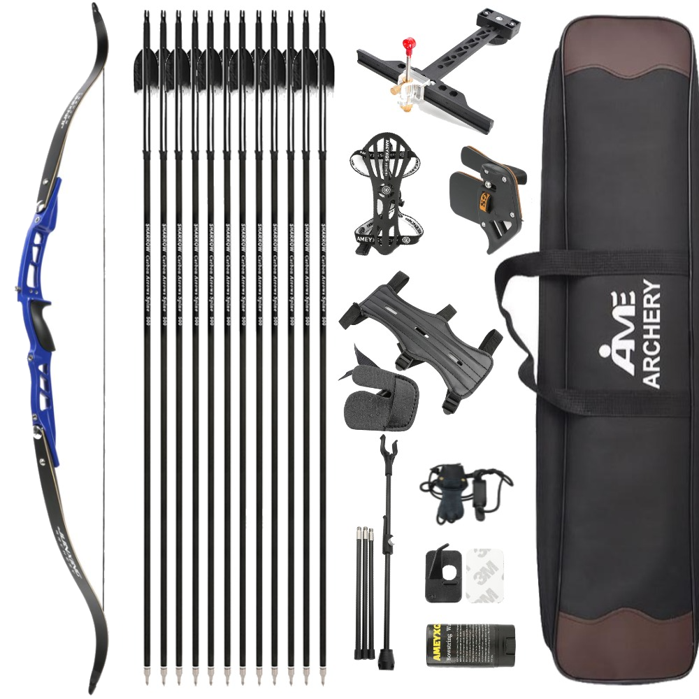 JUNXING Archery F167 66inch Recurve Bow Set for Beginners