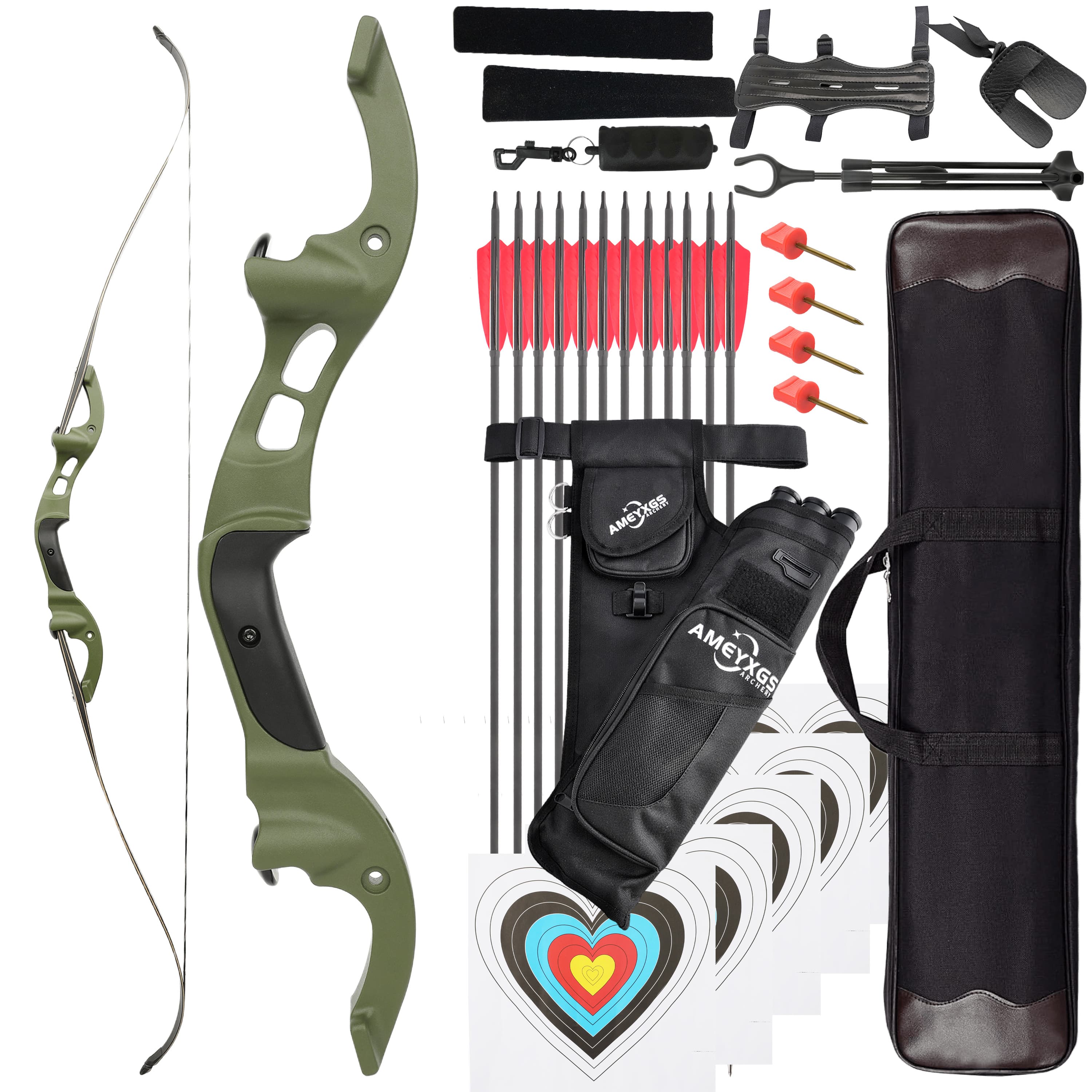 TBOW H3 F Interface Hunting Recurve Bow 25-60lbs