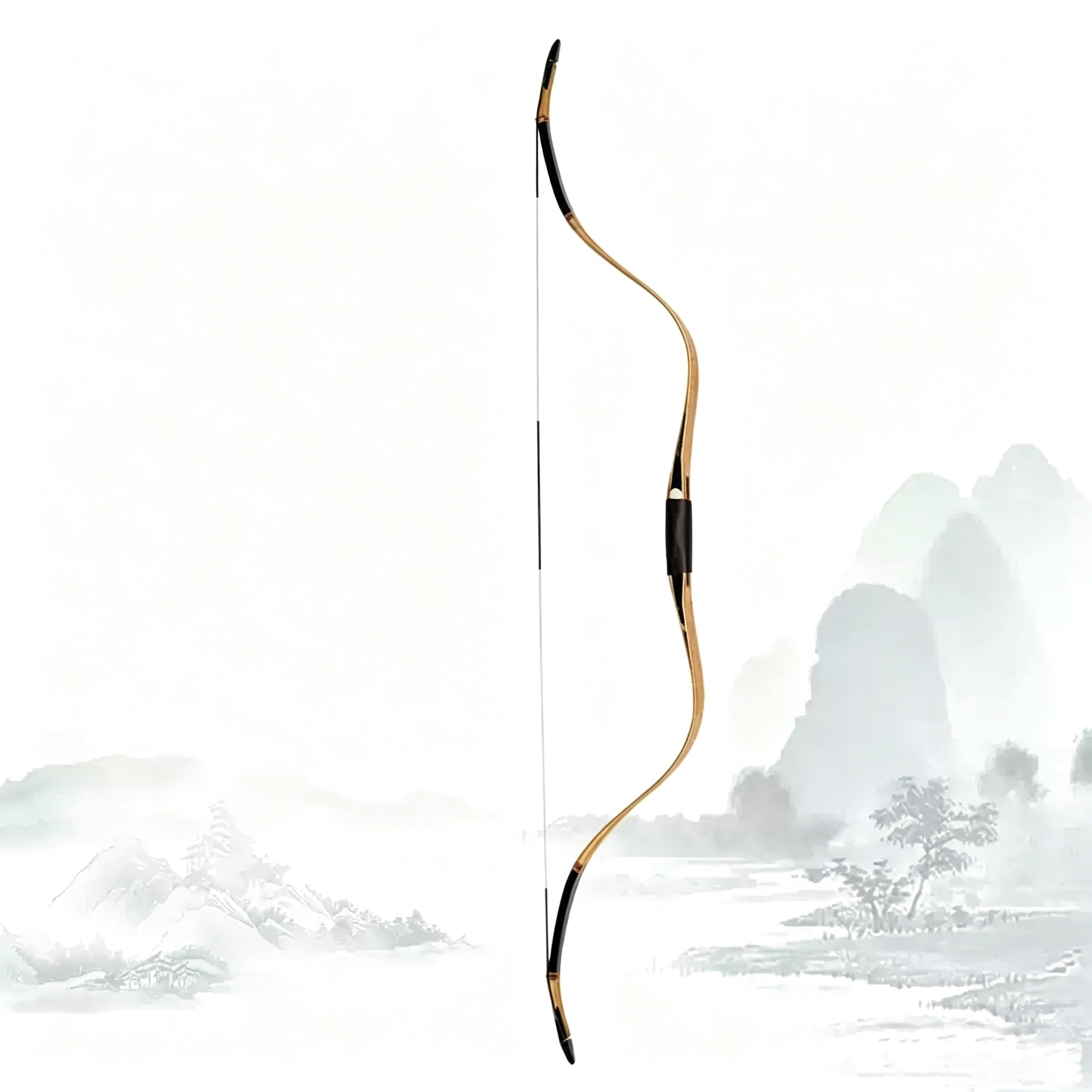 AF Mong Yuan Traditional Laminated Recurve Bow Handmade Archery