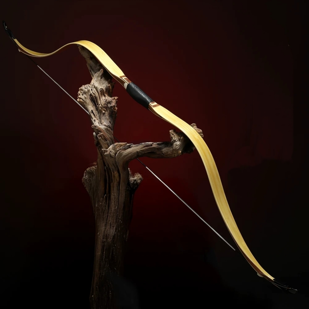 AF Si Cai 54" Traditional Laminated Recurve Bow 20-50lb Archery