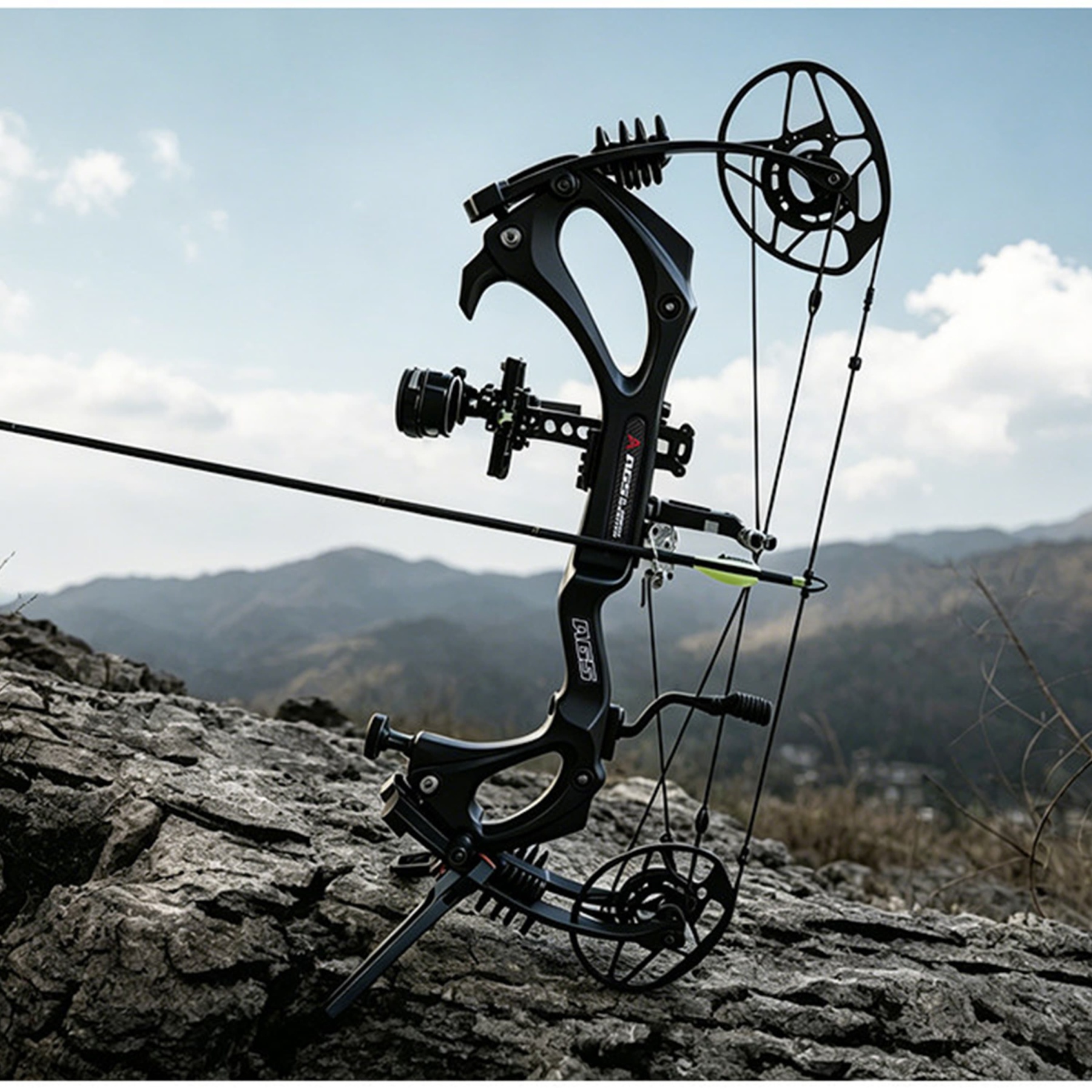 AGS Archery Compound Bow 0-70lbs Target Kit Shooting Hunting