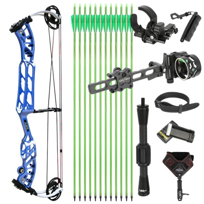 AGS 30-60lbs Compound Bow Set Adult Shooting Target Archery