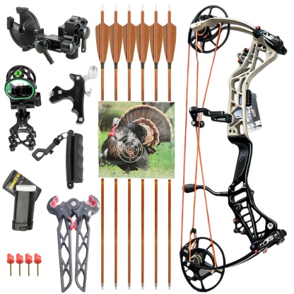 AGS 45-75lbs Compound Bow Set Adult Shooting Target Archery