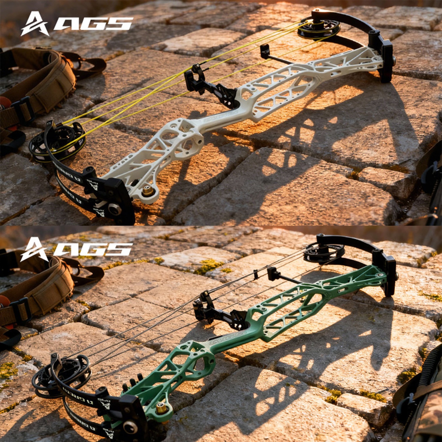 AGS Archery Compound Bow 45-75lbs Target Kit Shooting Hunting