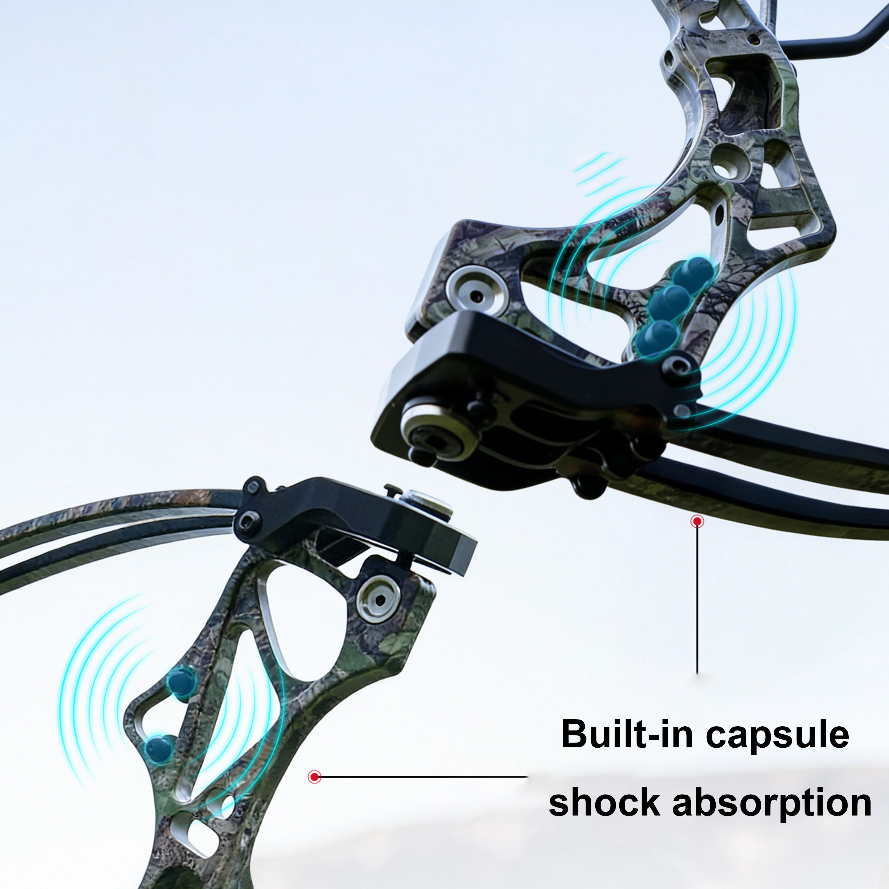 AGS Archery Compound Bow 40-70lbs Target Kit Shooting Hunting