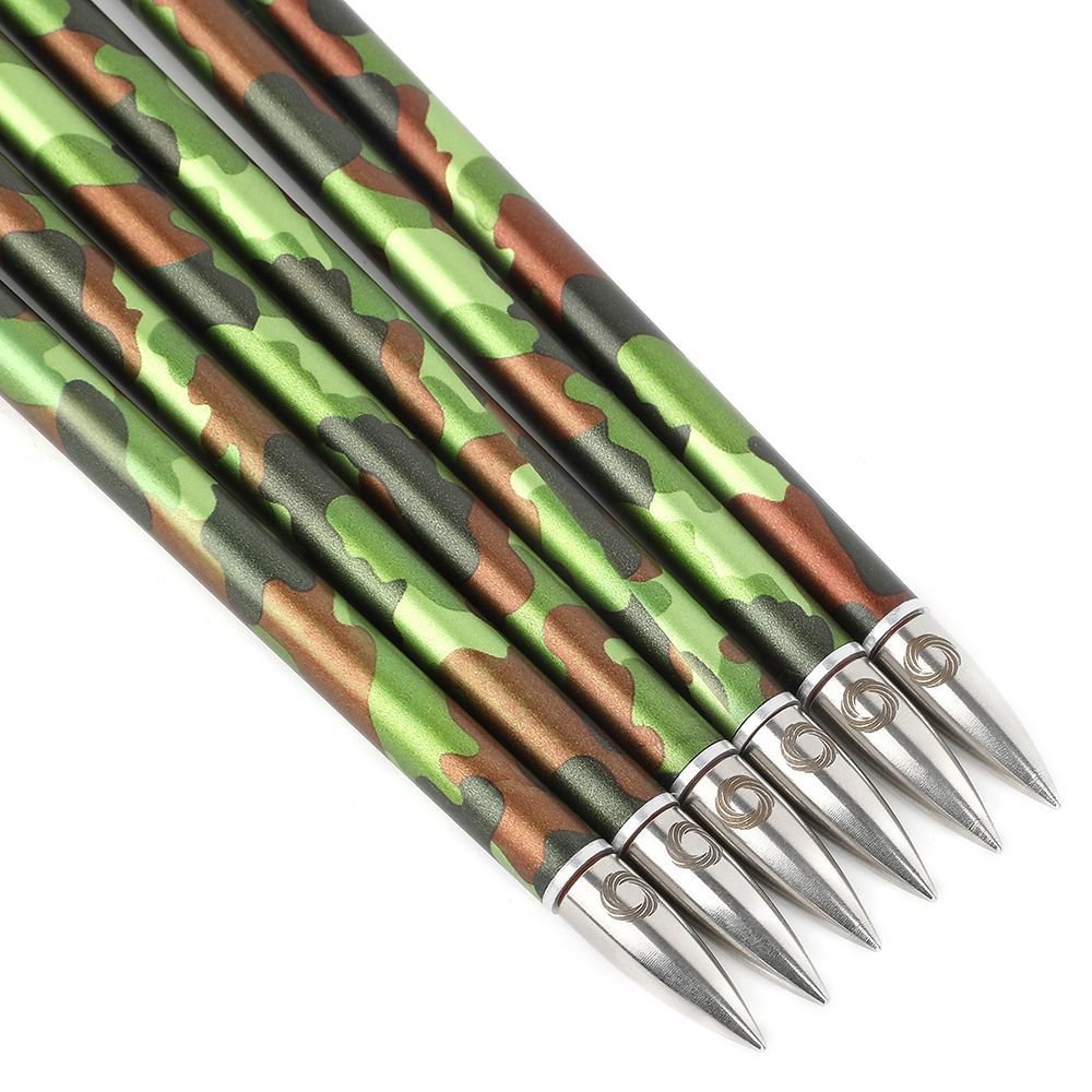 AME ARCHERY Triangular Fletching Pure Carbon Arrows(12PCS)