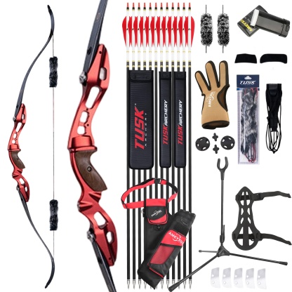 AME 20-55bs Recurve Bow Kit Takedown Shooting Archery