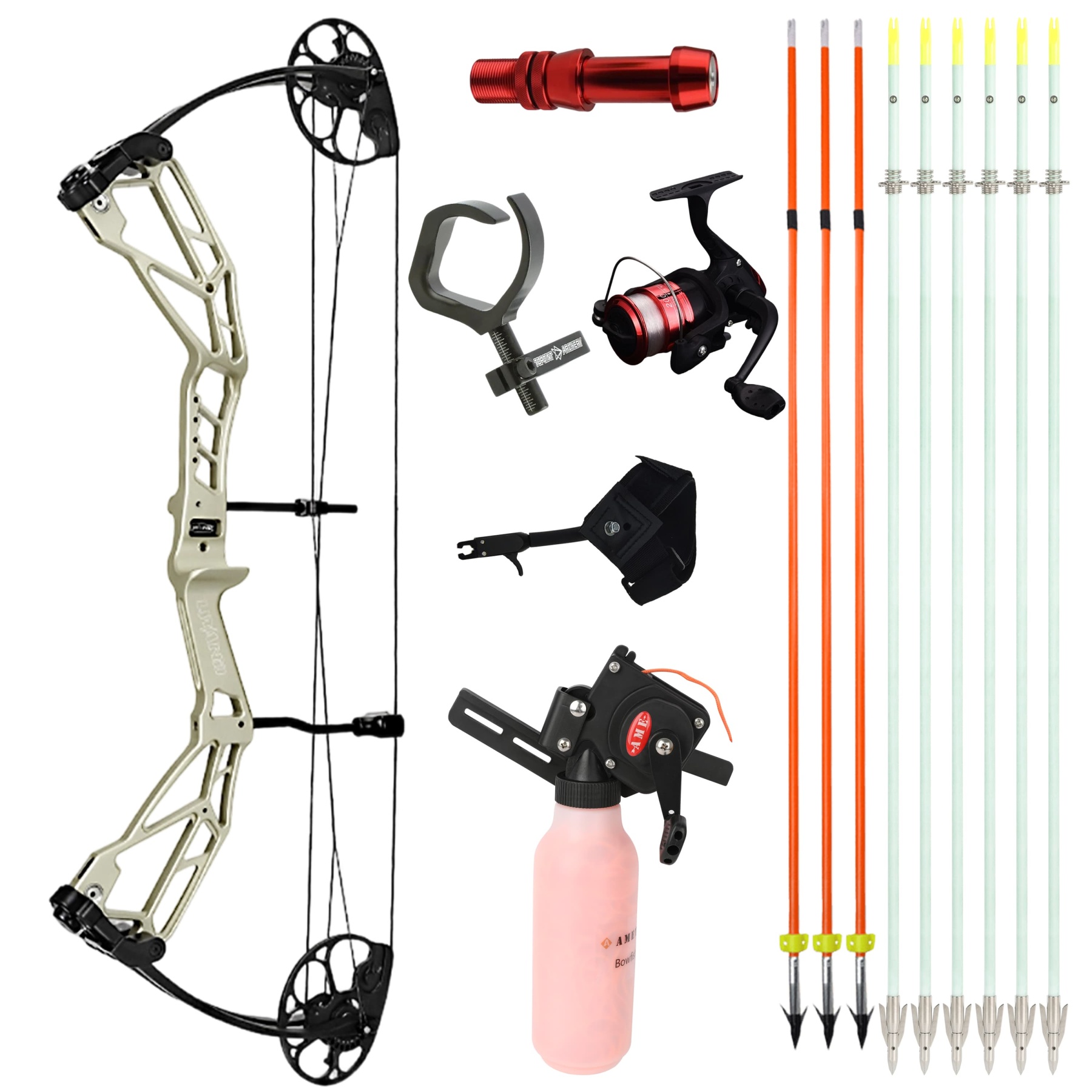 AME 30-70LBS Archery Compound Bow Shooting Target RH