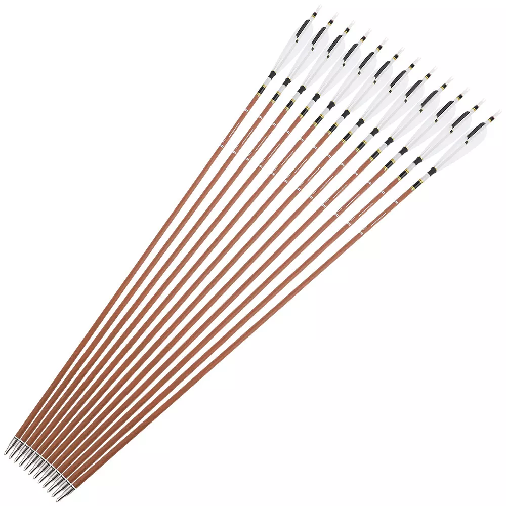 AME  31" Pure Carbon Arrows  SP340-600 (12pcs)
