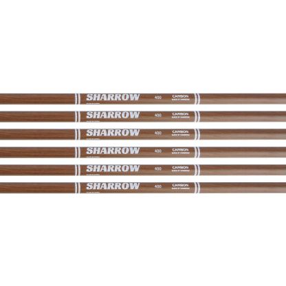 AME 31" Pure Carbon Arrows SP340-600 4'' Turkey Feather for Archery Shooting(12pcs)