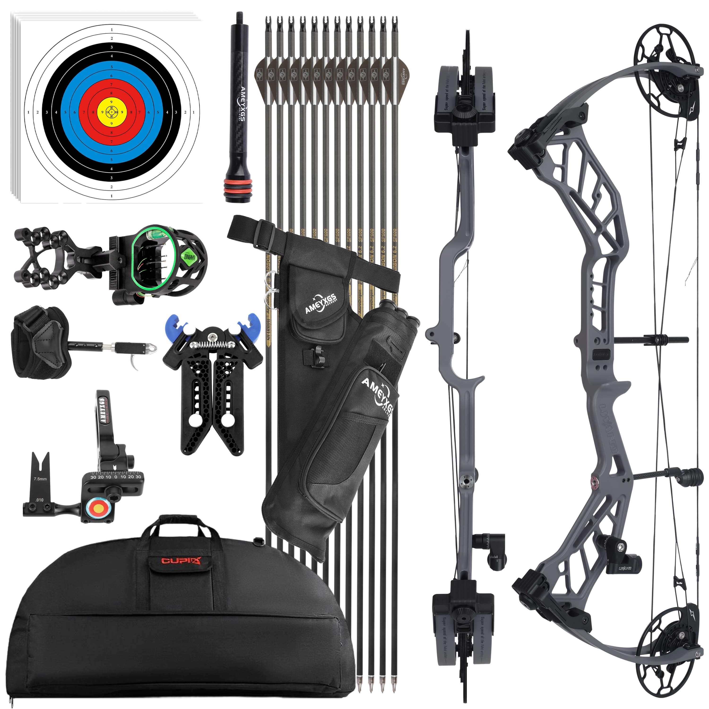 AME 40-70LBS Archery Compound Bow Shooting Target RH