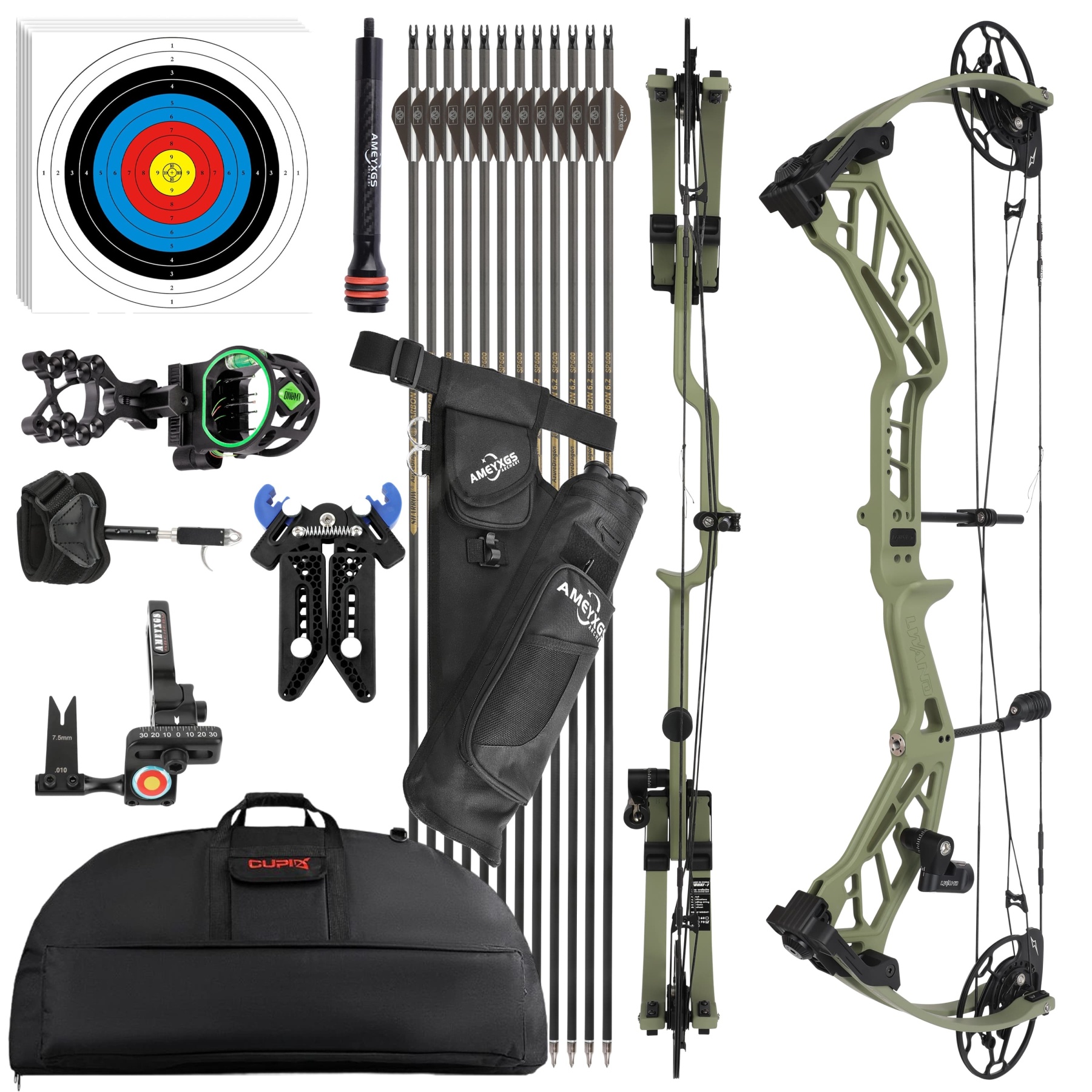 AME 40-70LBS Archery Compound Bow Shooting Target RH