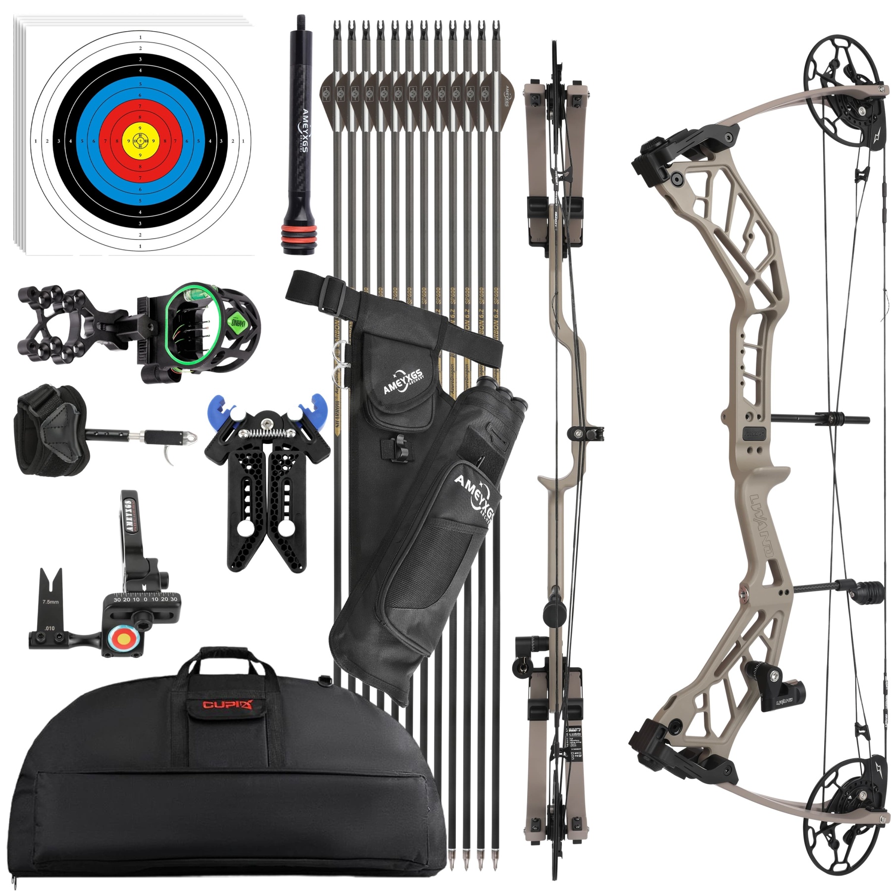 AME 40-70LBS Archery Compound Bow Shooting Target RH
