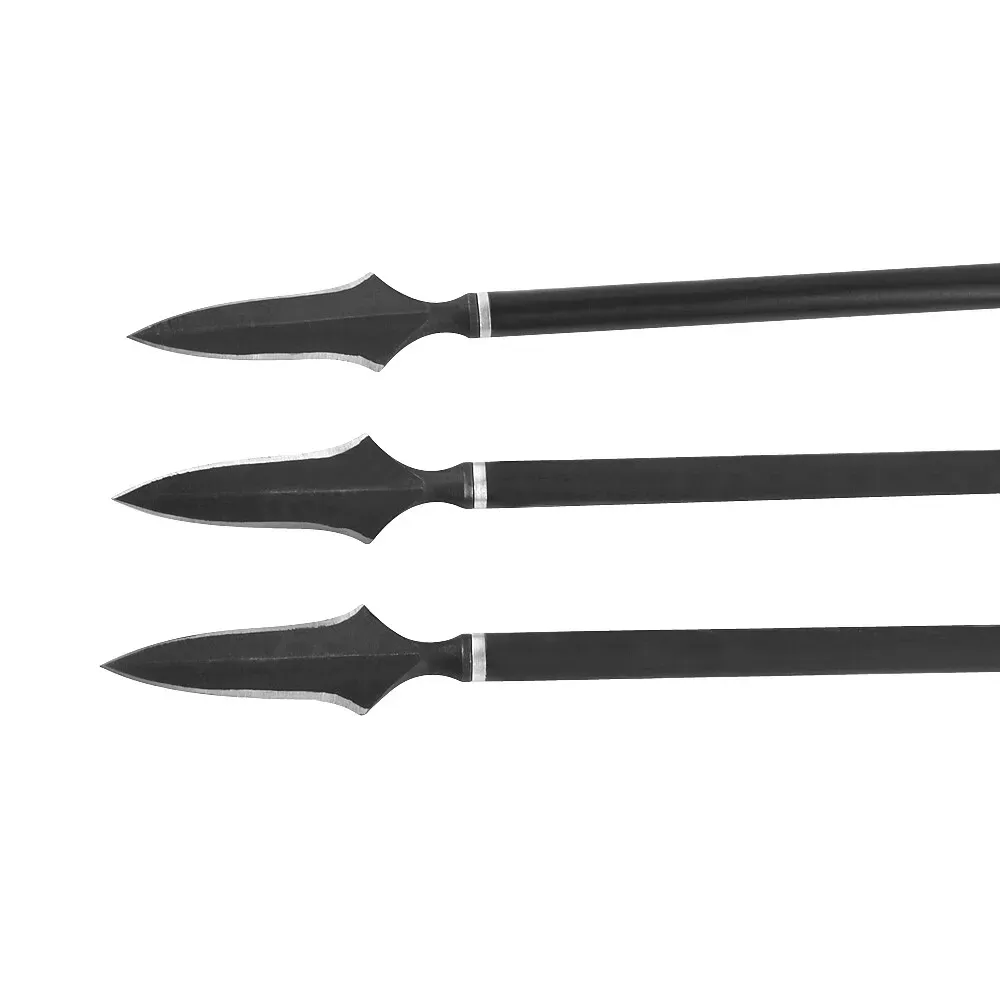 AME ARCHERY 200gr Arrowheads Hunting Broadheads Blade Tips 12pcs